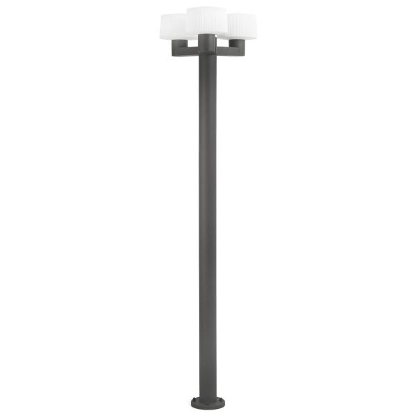 Latarnia uliczna Faro 74436F3-04 Muffin 3L Dark grey pole lamp