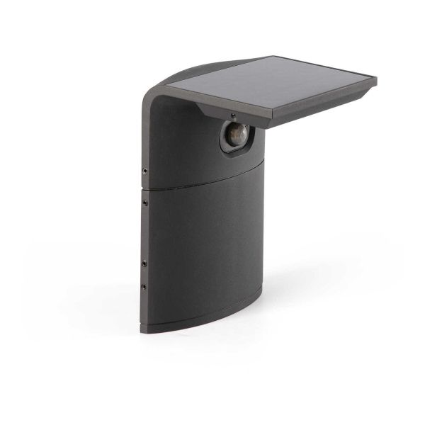 Lampa ogrodowa Faro 74457 Luma Beacon S Hybrid Dark Grey Smd Led 5W 3000K