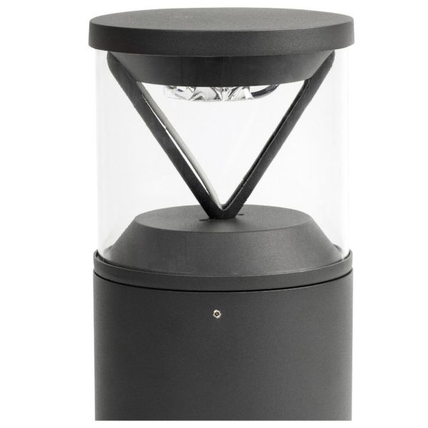 Парковий світильник Faro 750012 RUSH 250 Dark grey post lamp 3000K 180º