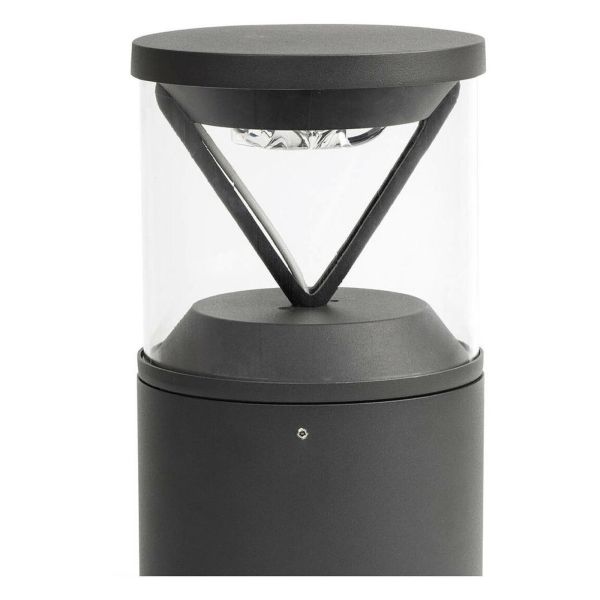 Lampa ogrodowa Faro 750020 RUSH 250 Dark grey post lamp 4000K 360º