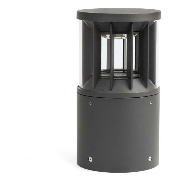 Lampa ogrodowa Faro 751000 SCREEN 250 Dark grey post lamp 2700K 360º