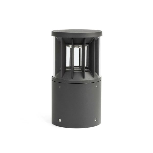 Парковий світильник Faro 751020 SCREEN 250 Dark grey post lamp 4000K 360º