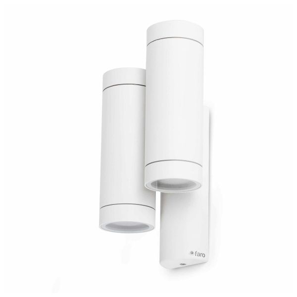 Настінний світильник Faro 75502 STEPS 4L White double wall lamp GU10 35W