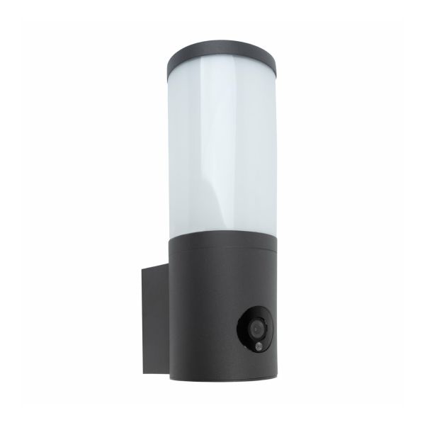 Настінний світильник Faro 75701 ORWELL Dark grey wall lamp with camera