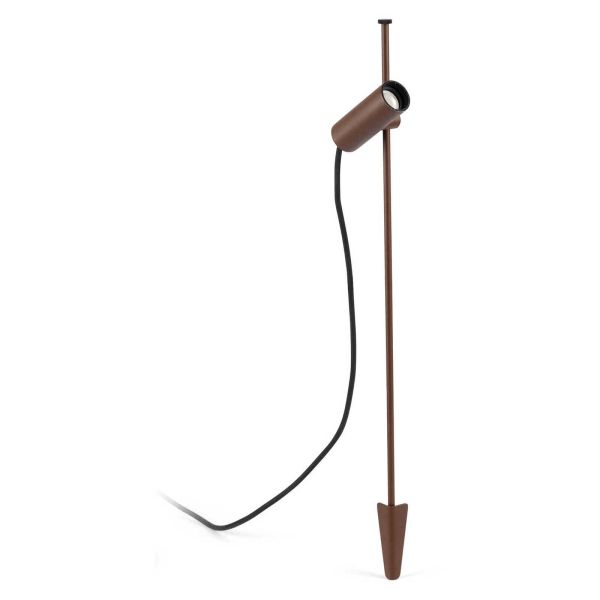 Парковий світильник Faro 75708-433 Clap Spike Rust Brown 630 Led 6W 3000K 38° 24v