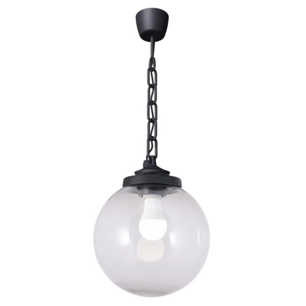 Lampa wisząca Fumagalli FMG-SICAR-GLOBE-BLK