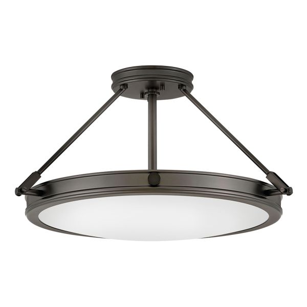 Żyrandol Hinkley HK-COLLIER-SF-M-BX Collier 4 lt Medium Black Oxide