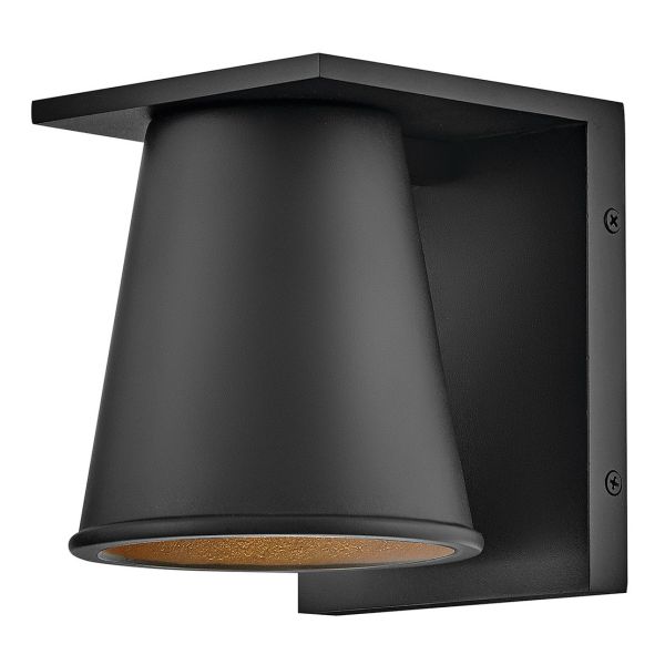 Kinkiet Hinkley HK-HANS-S-BLK Coastal Small Textured Black