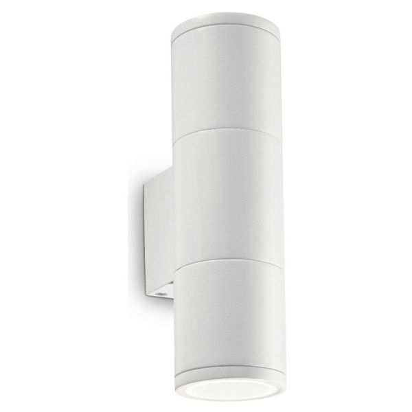 Lampa ścienna Ideal Lux 100388 Gun AP2 Small Bianco