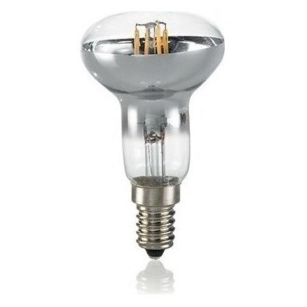 Лампа світлодіодна Ideal Lux 101255 потужністю 4W. Типорозмір — R50 з цоколем E14, температура кольору — 2700K