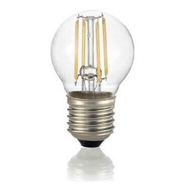 Żarówka ledowa Ideal Lux 101279 moc 4W. Rozmiar — P45 z gwintem E27, temperatura barwowa — 2700K