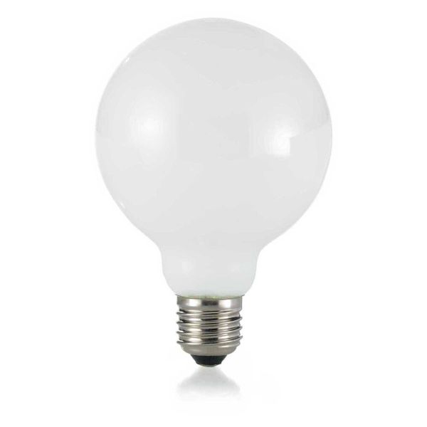 Żarówka ledowa Ideal Lux 101330 moc 8W. Rozmiar — G95 z gwintem E27, temperatura barwowa — 2700K