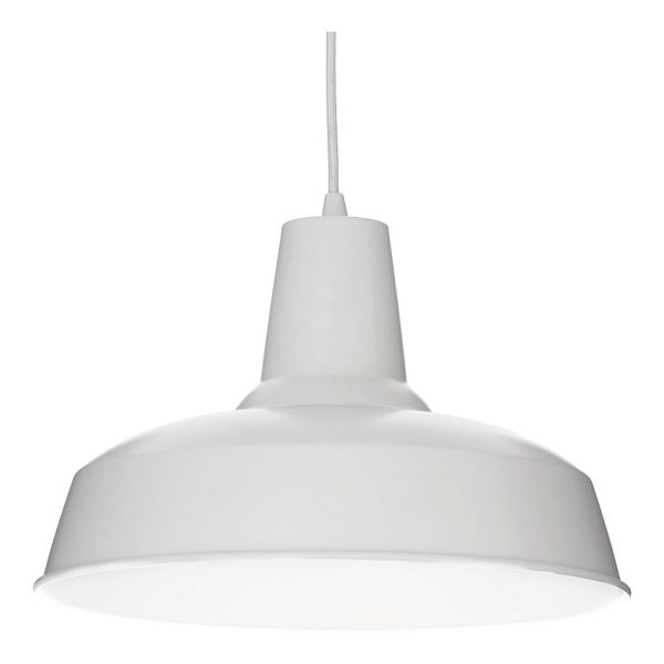 Lampa wisząca Ideal Lux 102047 Moby SP1 Bianco