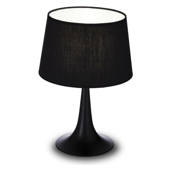 Lampa stołowa Ideal Lux 110554 London TL1 Small Nero