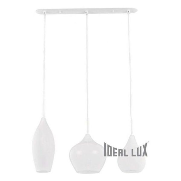 Lampa wisząca Ideal Lux 111858 Soft SB3 Bianco