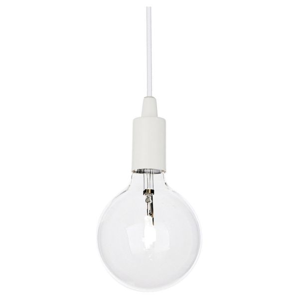 Lampa wisząca Ideal Lux 113302 Edison SP1 Bianco