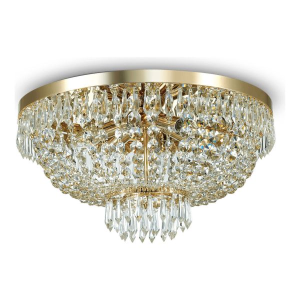 Żyrandol Ideal Lux 114682 Caesar PL6 Oro