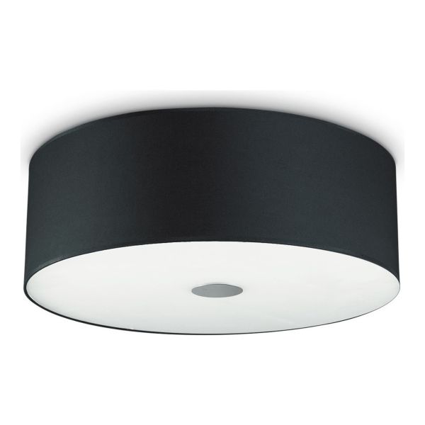 Plafon sufitowy Ideal Lux 122212 Woody PL5 Nero