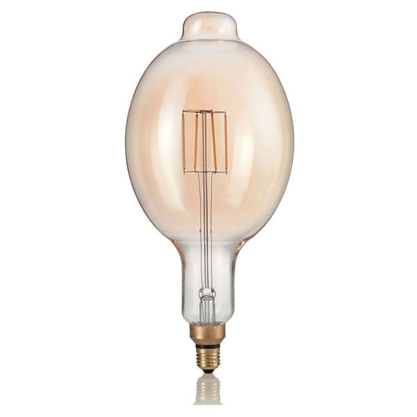 Żarówka ledowa Ideal Lux 129860 moc 4W z serii LED Vintage XL. Rozmiar — P180 z gwintem E27, temperatura barwowa — 2200K