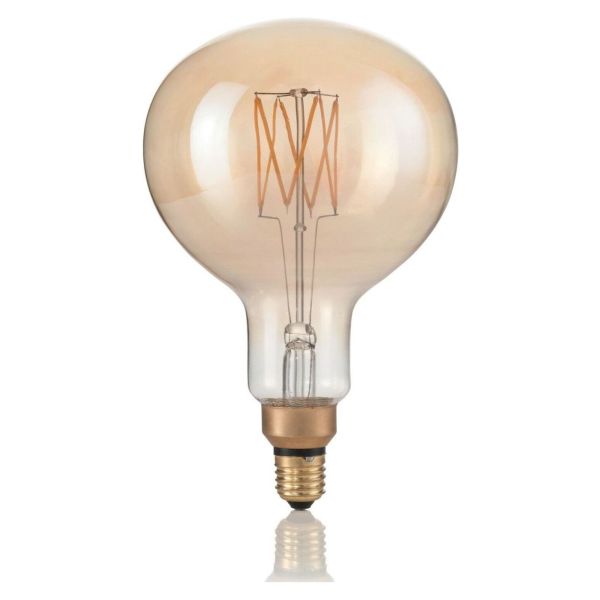 Żarówka ledowa Ideal Lux 129877 moc 4W z serii LED Vintage XL. Rozmiar — G160 z gwintem E27, temperatura barwowa — 2200K