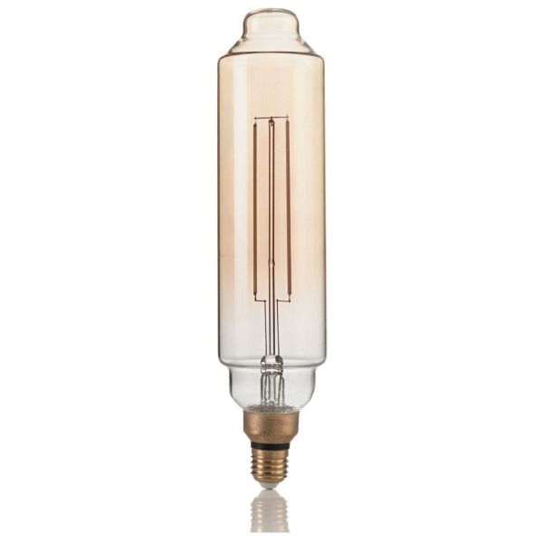 Лампа світлодіодна Ideal Lux 130170 потужністю 4W з серії LED Vintage XL. Типорозмір — T75 з цоколем E27, температура кольору — 2200K