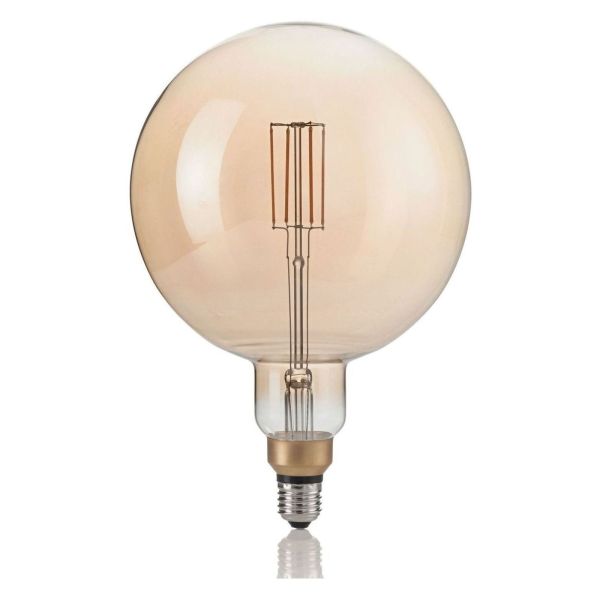 Лампа світлодіодна Ideal Lux 130187 потужністю 4W з цоколем E27, температура кольору — 2200K