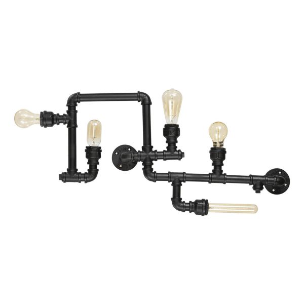 Бра Ideal Lux 136707 Plumber PL5 Nero