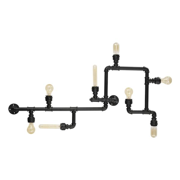 Бра Ideal Lux 136714 Plumber PL8 Nero