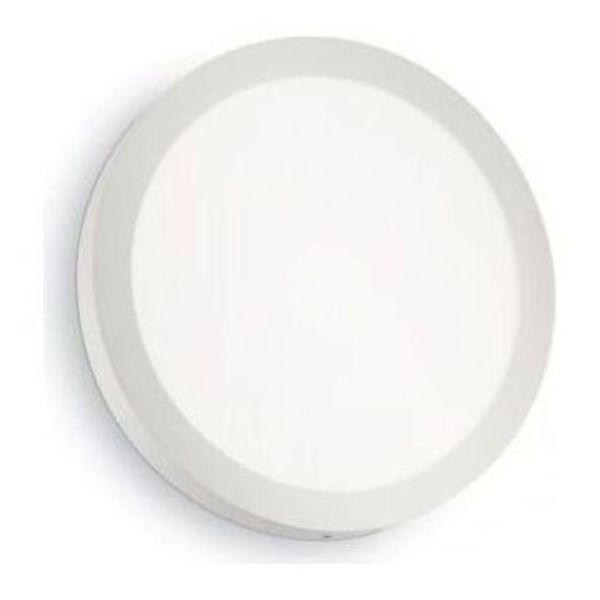 Lampa ścienna Ideal Lux 138602 Universal AP1 18W Round Bianco