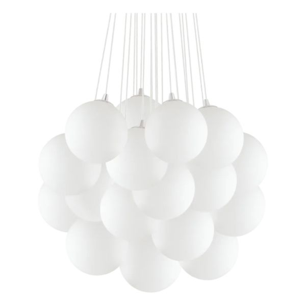 Lampa wisząca Ideal Lux 140230 Mapa Bianco SP22