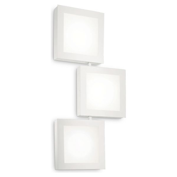 Lampa ścienna Ideal Lux 142203 Union AP3 Square