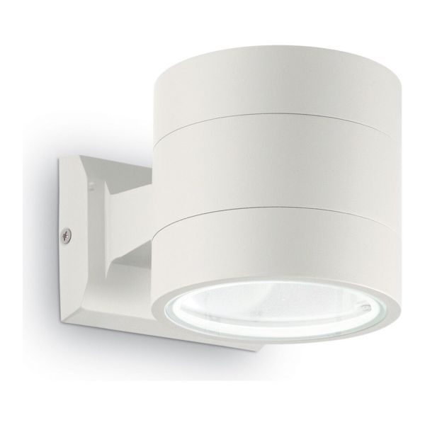 Lampa ścienna Ideal Lux 144283 Snif AP1 Bianco Round