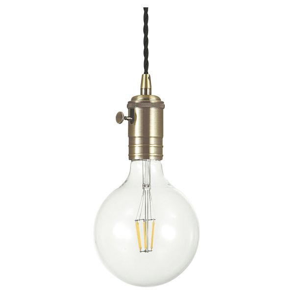 Lampa wisząca Ideal Lux 163109 Doc SP1 Brunito