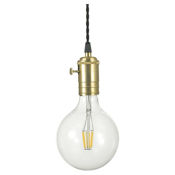 Lampa wisząca Ideal Lux 163154 Doc SP1 Ottone