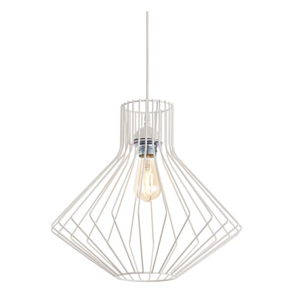 Lampa wisząca Ideal Lux 200903 Ampolla 4 SP1 Bianco