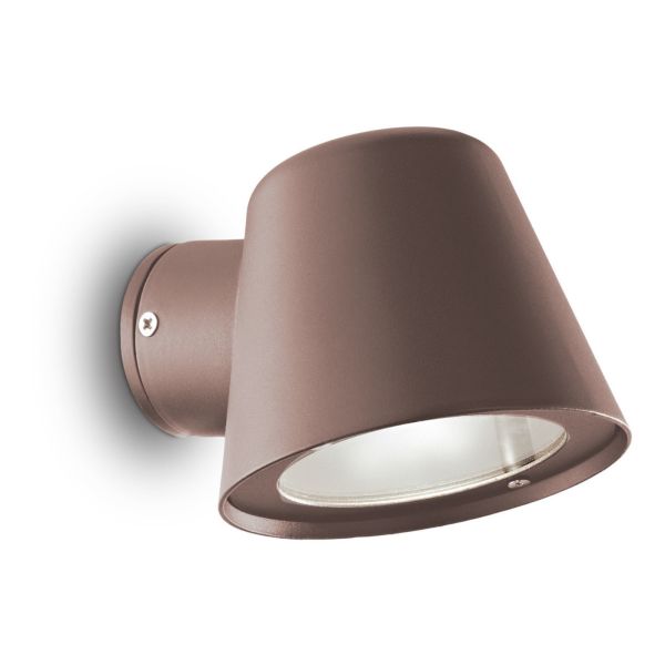 Lampa ścienna Ideal Lux 213095 Gas AP1 Coffee