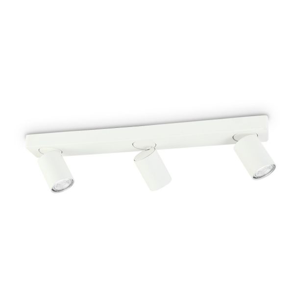 Spot Ideal Lux 229065 Rudy PL3 Bianco