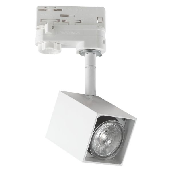 Lampa szynowa Ideal Lux 229768 Mouse Track Bianco