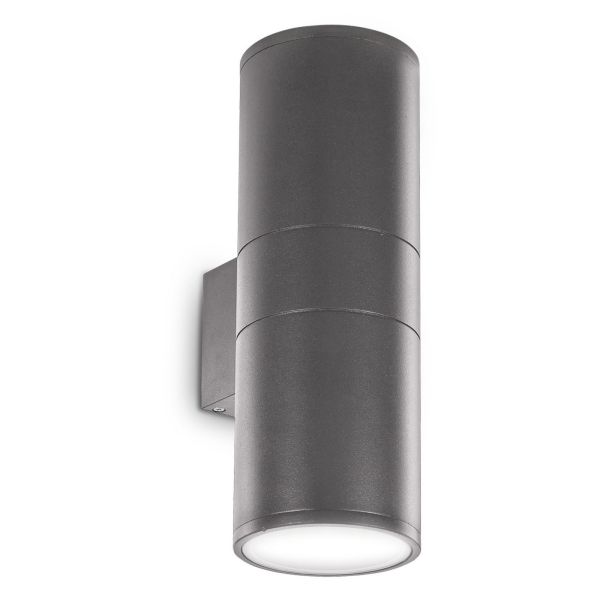 Lampa ścienna Ideal Lux 236858 Gun AP2 Big Antracite