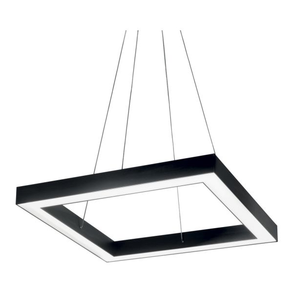 Lampa wisząca Ideal Lux 245676 Oracle D50 Square Nero