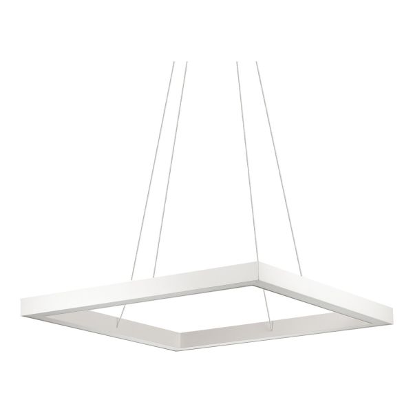 Lampa wisząca Ideal Lux 245706 Oracle D70 Square Bianco