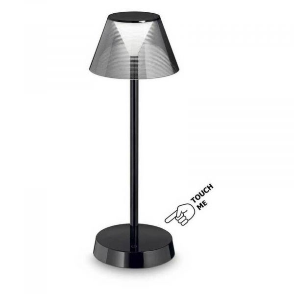 Lampa stołowa Ideal Lux 250274 Lolita TL Nero