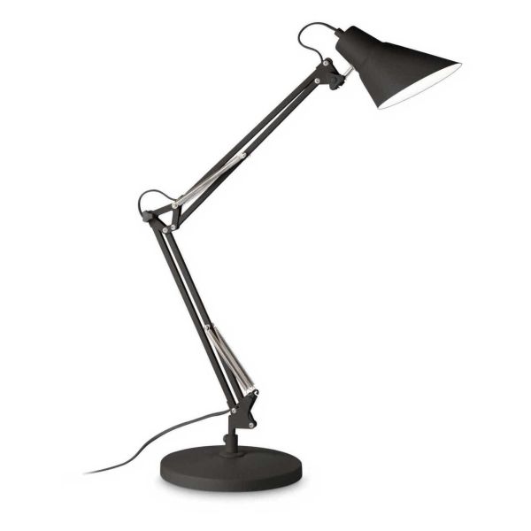 Lampa stołowa Ideal Lux 265285 Sally TL1 Total Black