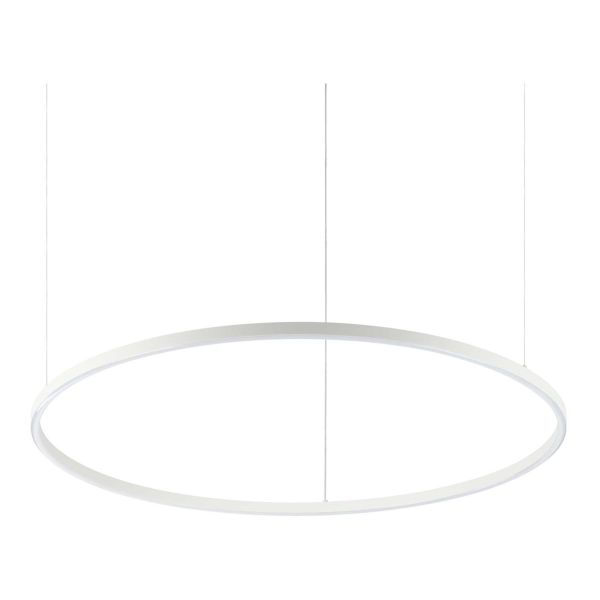 Lampa wisząca Ideal Lux 269870 ORACLE SLIM D90 ROUND WH 4000K