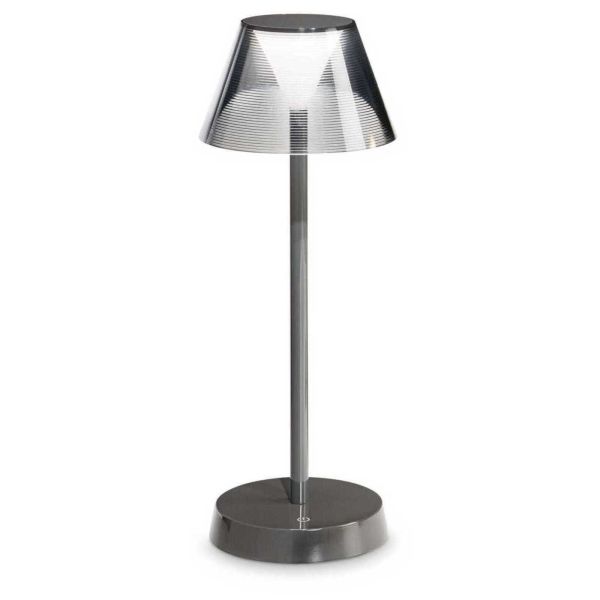 Lampa stołowa Ideal Lux 276489 Lolita TL Cool Grey