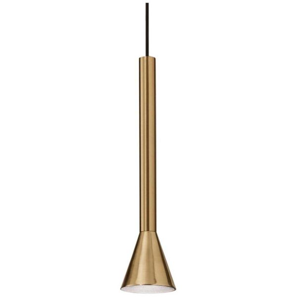 Lampa wisząca Ideal Lux 279794 Diesis SP Ottone Satinato