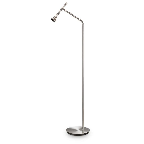 Lampa podłogowa Ideal Lux 285337 Diesis PT Nickel