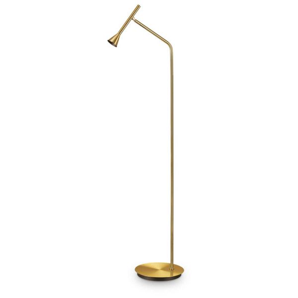 Lampa podłogowa Ideal Lux 285344 Diesis PT Ottone Satinato