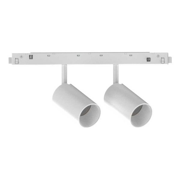 Магнітний трековий світильник Ideal Lux 286365 Ego Track Double 16W 3000K Dali WH