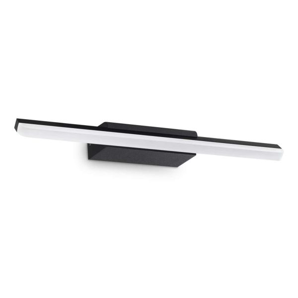 Oświetlenie lustra Ideal Lux 302225 Riflesso Ap D42 Nero